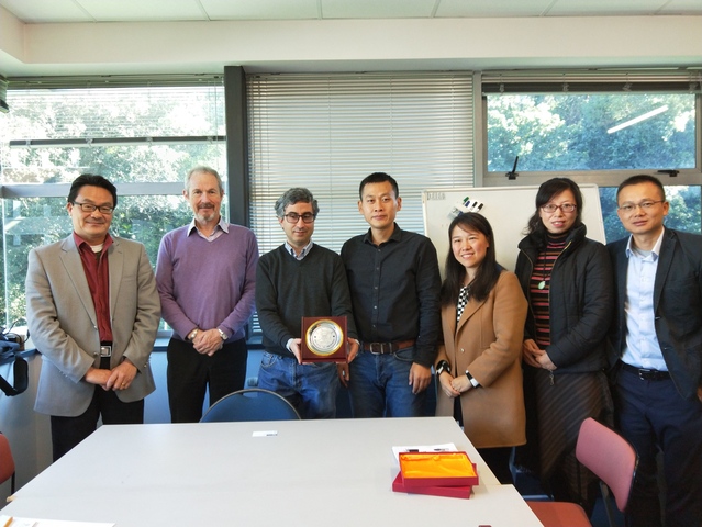 访问团与惠灵顿维大历史、哲学、政治与国际学院(HPPI)并举行座谈